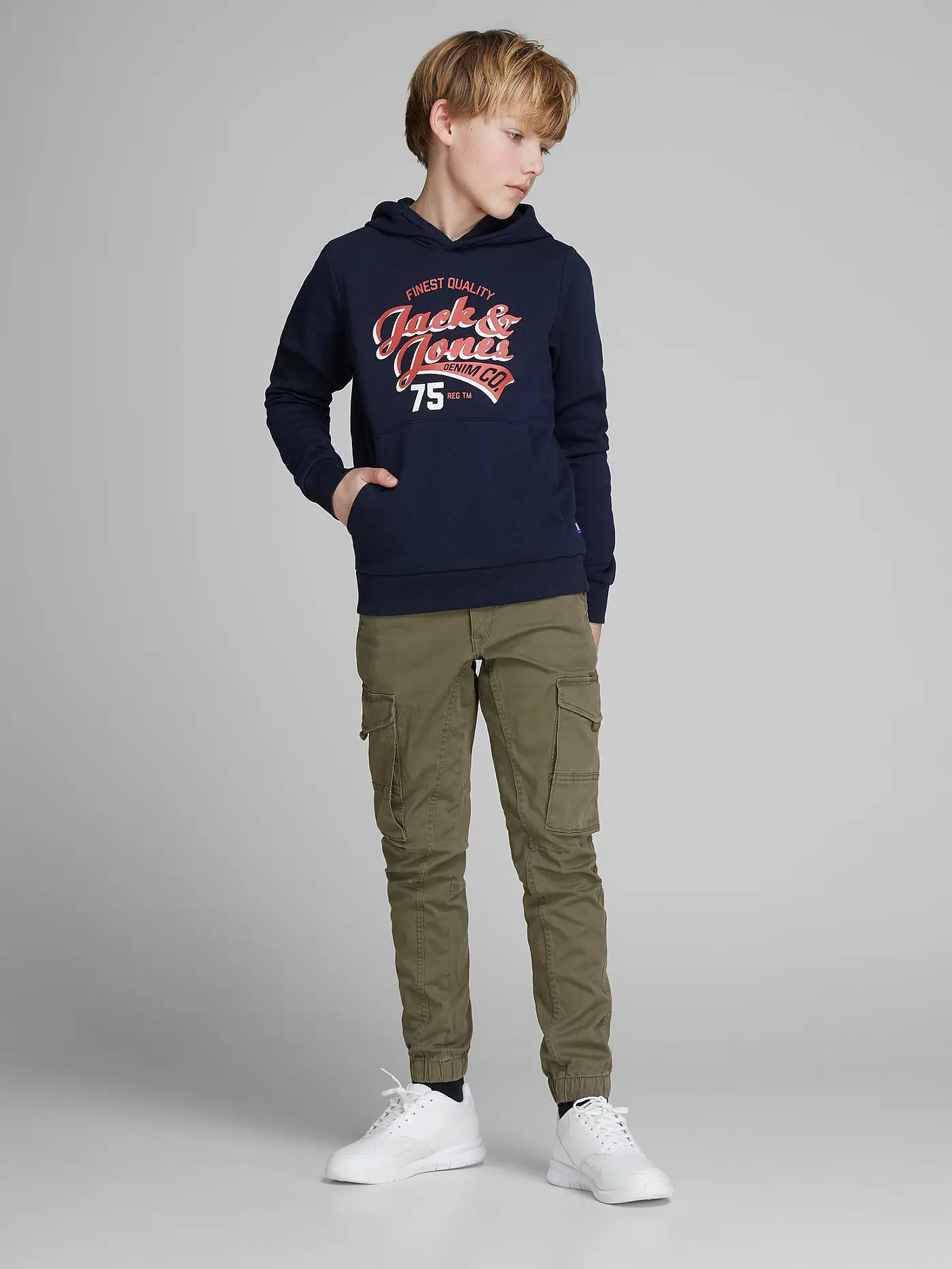 JACK & JONES | Jungen Cargohose JJIPAUL JJFLAKE | 